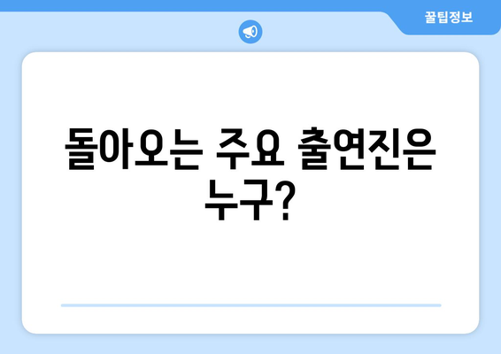 오징어게임 시즌2, 언제 개봉할까요? | 개봉일, 예상, 출연진, 스토리