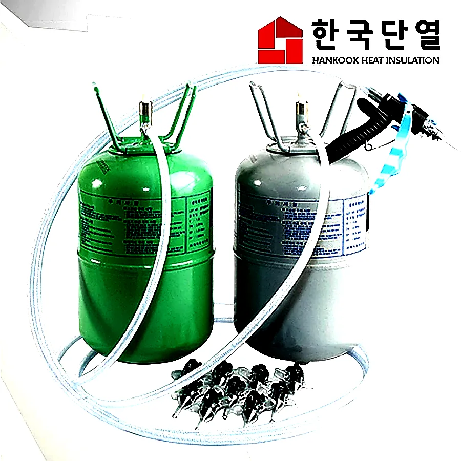 라이트폼 경질 1세트 연질 스프레이 폴리우레탄 단열폼 타이거2K 우레탄뿜칠 이미지 1