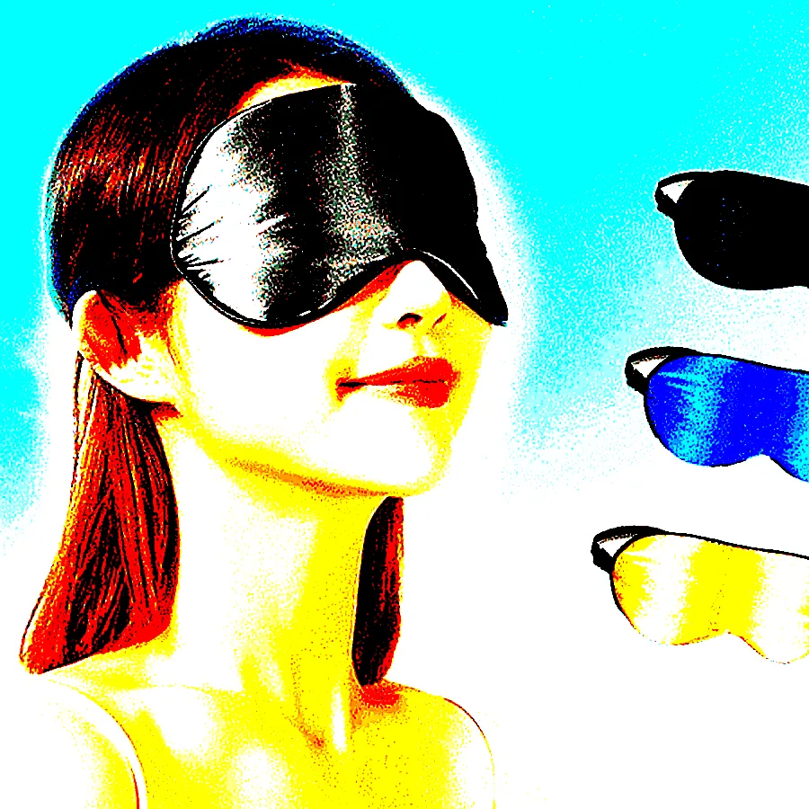 안대 수면안대 눈보호대 휴식안대 소프트안대 여행용안대 기내용안대 실크재질 수면안대 이미지 1