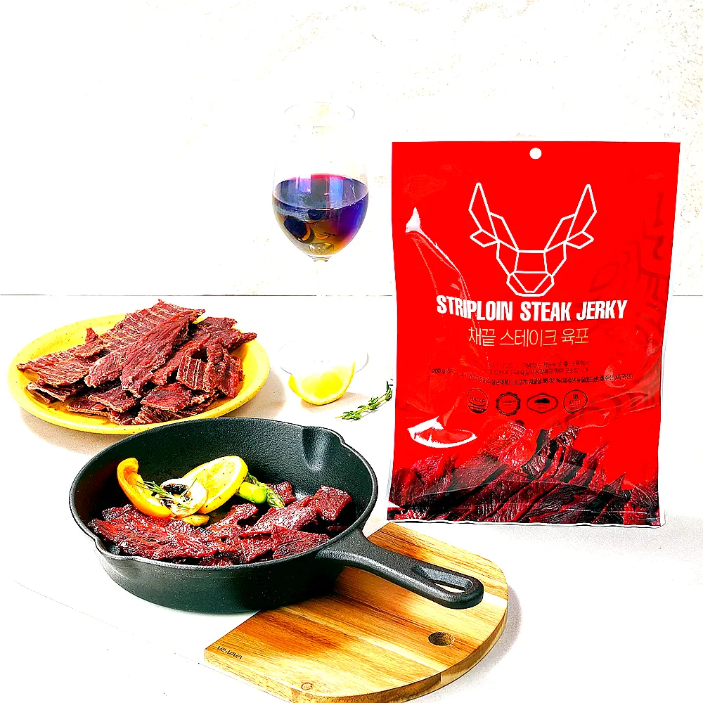 항진육포 채끝 스테이크 프리미엄 육포 200g, 2개 이미지 2